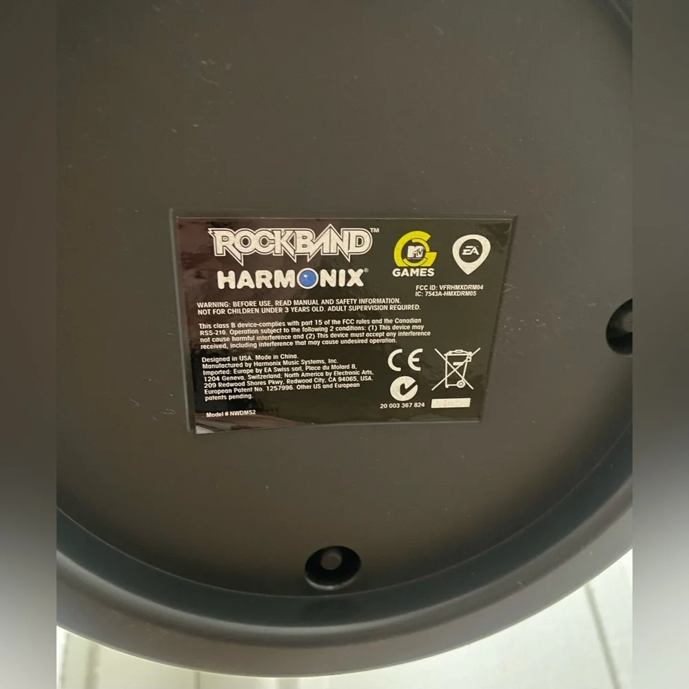 Rock Band Drum Set Wii NWDMS2 - Picture 7 of 8